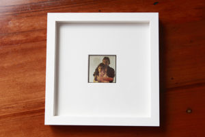 Polaroïd signé de Serge et charlotte Gainsbourg